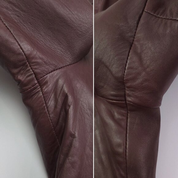 Georgetown Leather Design Remy Vintage Jacket Blazer Soft Supple Men's 46L - Picture 10 of 16